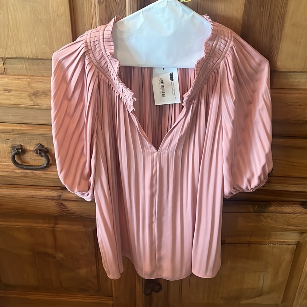 NWT Current Air Dusty Coral Top - Small - Picture 2 of 7